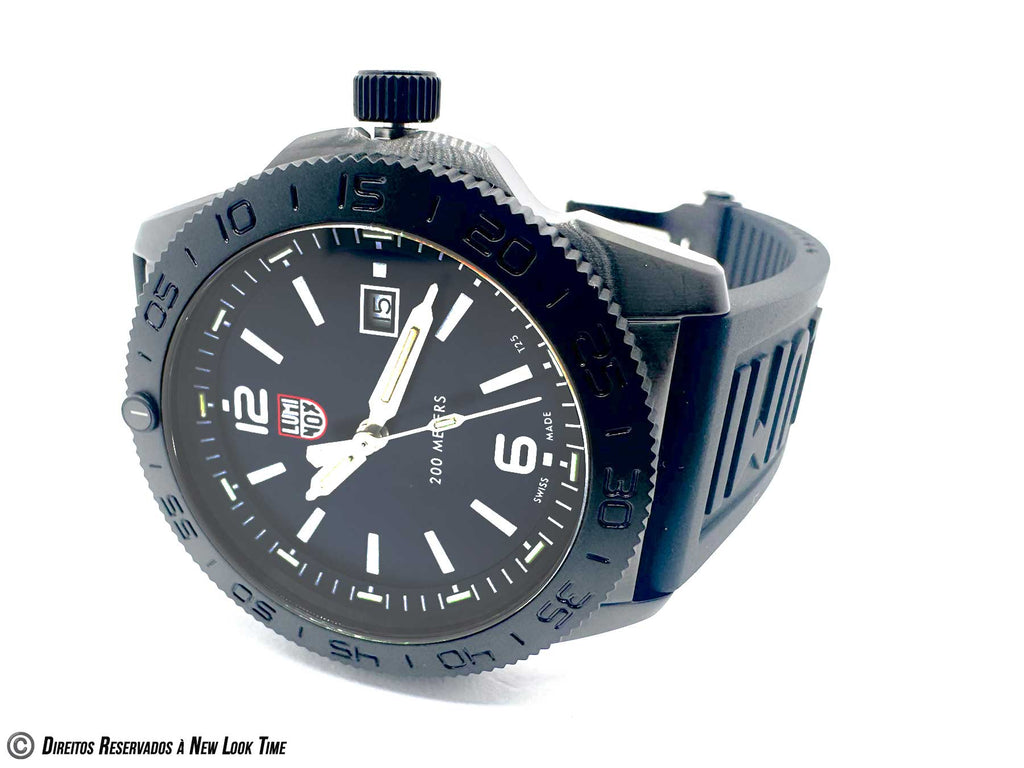 RELÓGIO LUMINOX PACIFIC DIVER XS.3123.B *Safira *44mm *Swiss Made