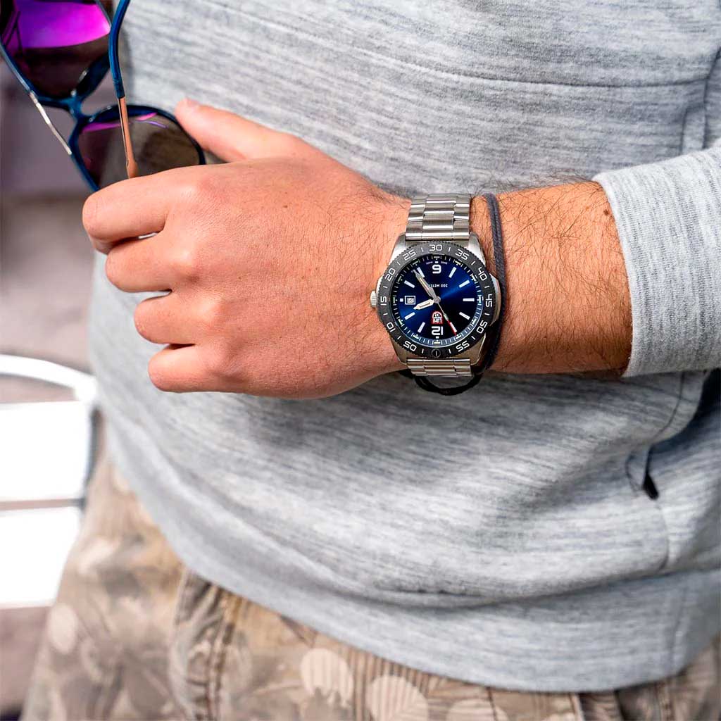 RELÓGIO LUMINOX PACIFIC DIVER 3123 *Safira *44mm