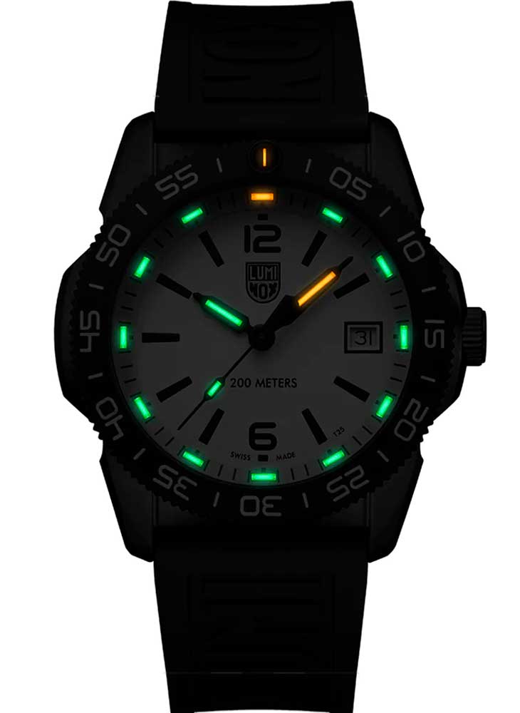 RELÓGIO LUMINOX PACIFIC DIVER 3127M *39mm *Safira *Swiss Made