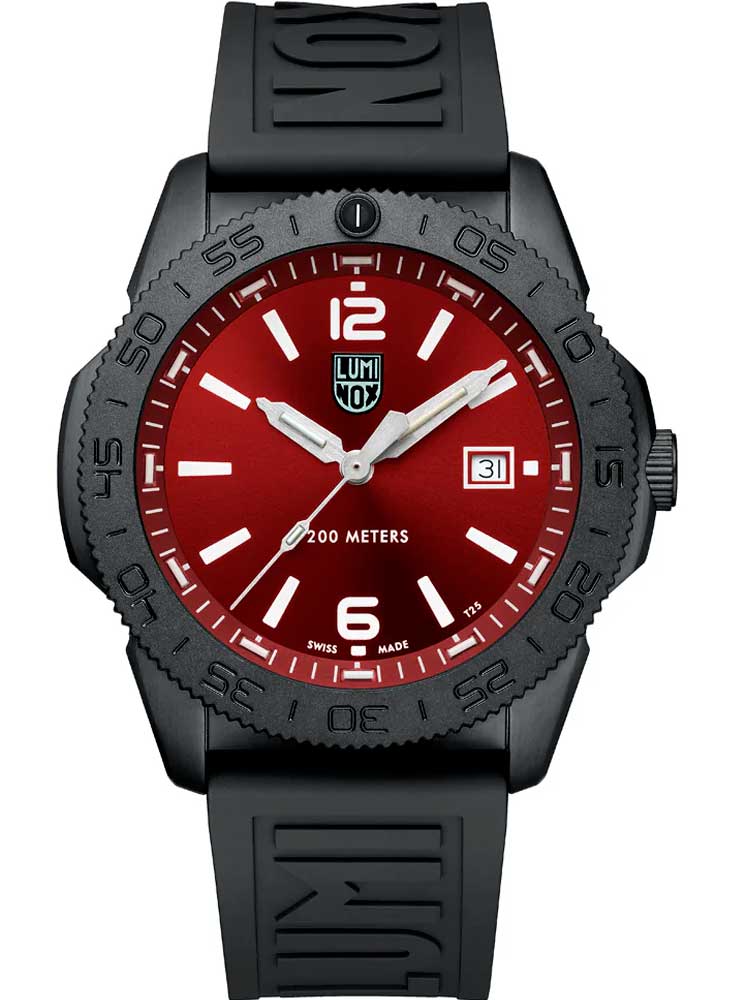 RELÓGIO LUMINOX PACIFIC DIVER XS.3135.B *Safira *44mm *Swiss Made