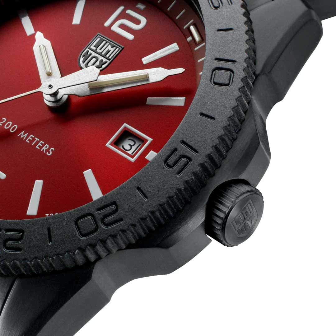 RELÓGIO LUMINOX PACIFIC DIVER XS.3135.B *Safira *44mm *Swiss Made