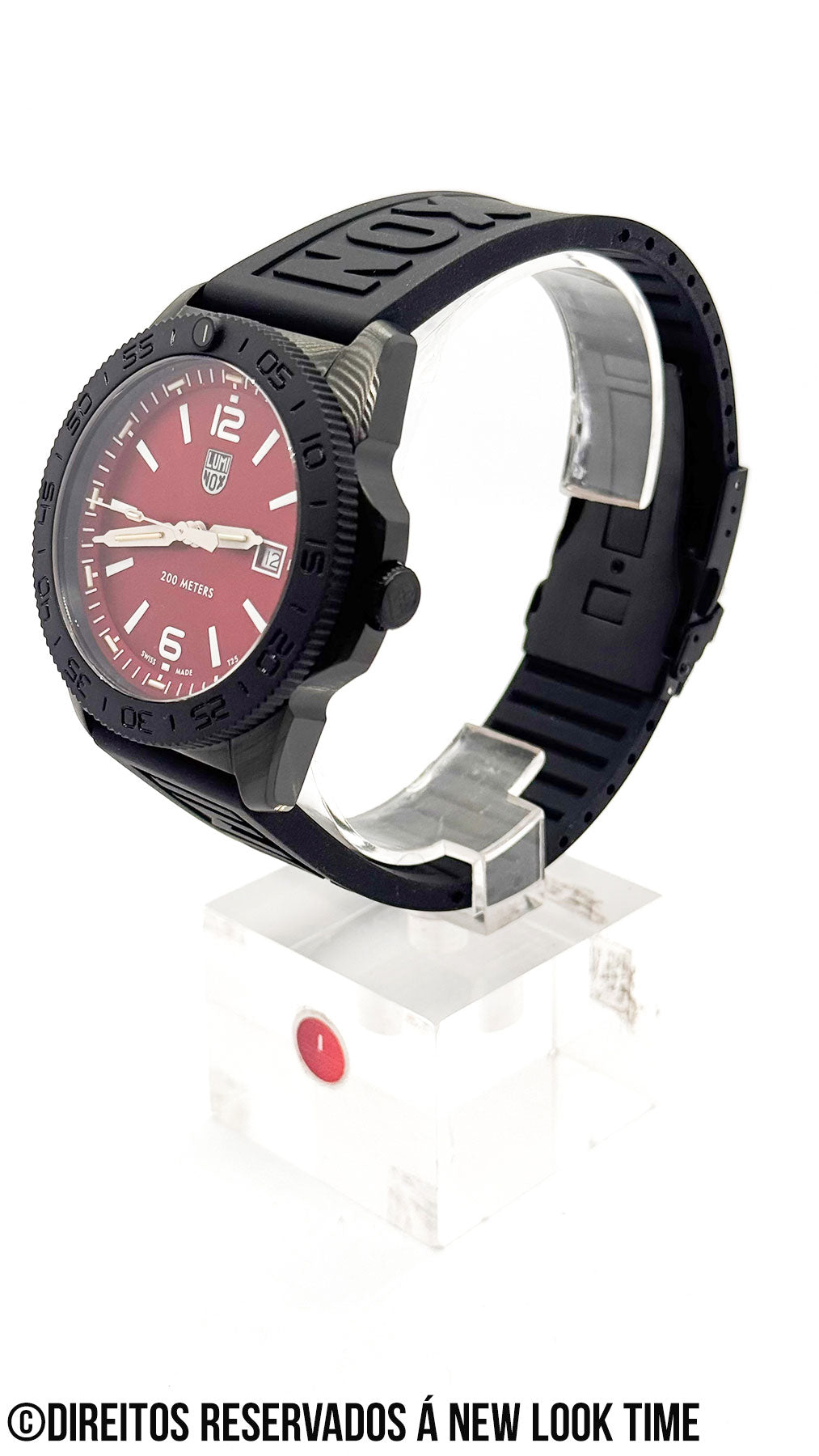 RELÓGIO LUMINOX PACIFIC DIVER XS.3135.B *Safira *44mm *Swiss Made