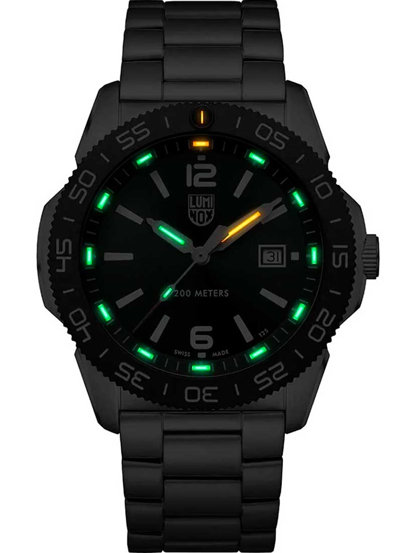 RELÓGIO LUMINOX PACIFIC DIVER 3137*Safira *44mm