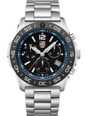 RELÓGIO LUMINOX PACIFIC DIVER CRONOGRAPH 3143.M *Safira *44mm *Swiss Made