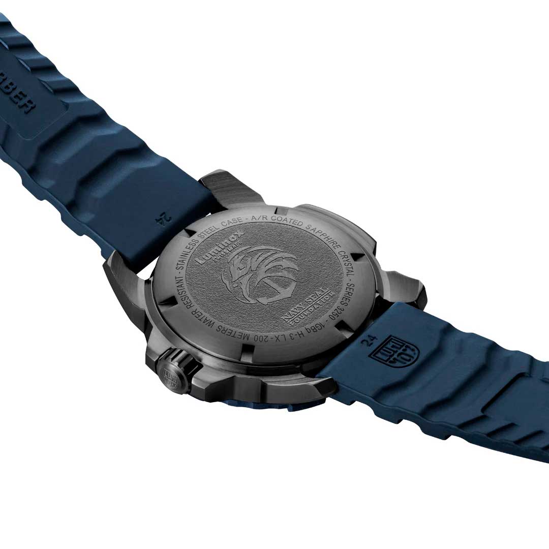 RELÓGIO LUMINOX NAVY SEAL FOUNDATION 3255 *45MM *Safira *Swiss Made