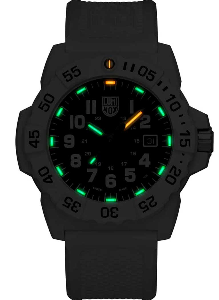 RELÓGIO LUMINOX NAVY SEAL 3507.WB *45MM *Swiss Made