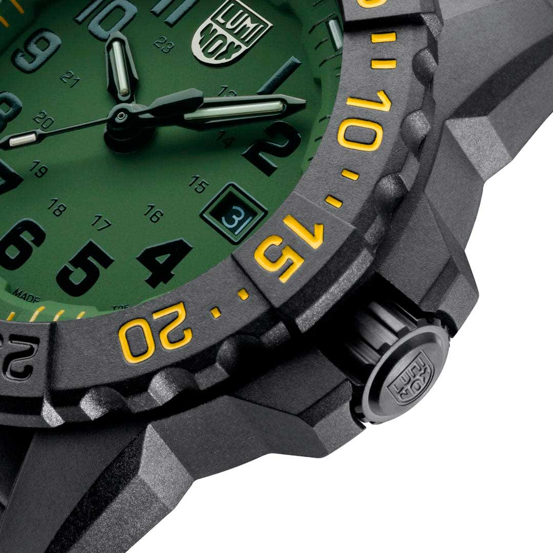 RELÓGIO LUMINOX NAVY SEAL FOUNDATION 3517.NSF.SET *45MM *Kit 2 pulseiras