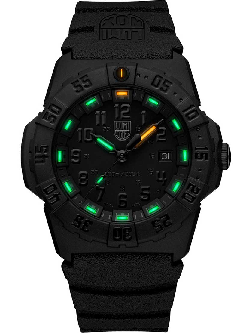 RELÓGIO LUMINOX NAVY SEAL 3551.BO *45MM *Swiss Made