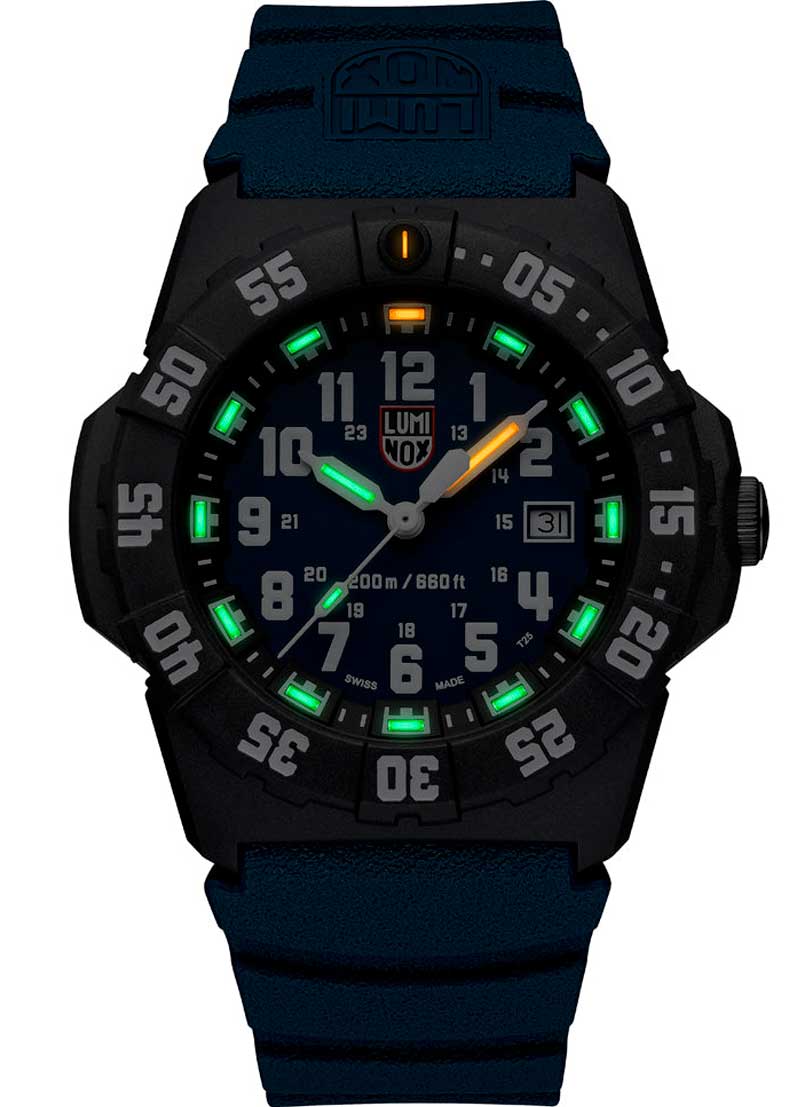 RELÓGIO LUMINOX NAVY SEAL 3553 *45MM *Swiss Made