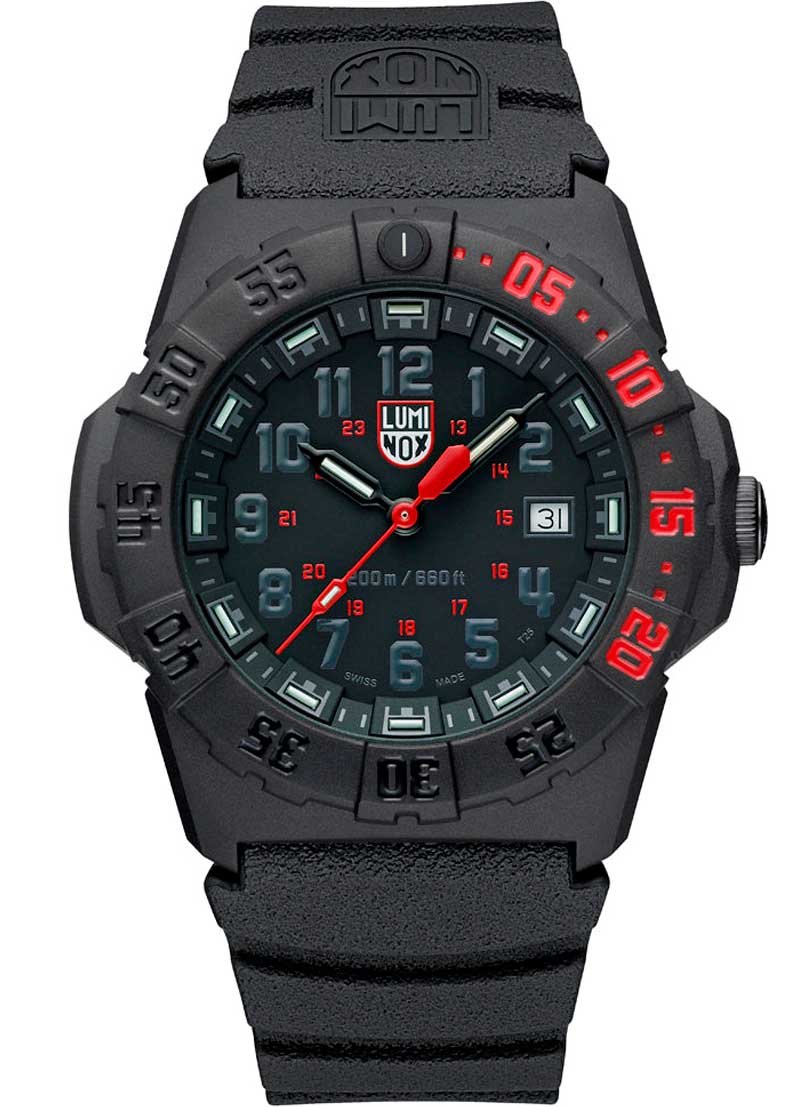 RELÓGIO LUMINOX NAVY SEAL 3565 *45MM *Swiss Made