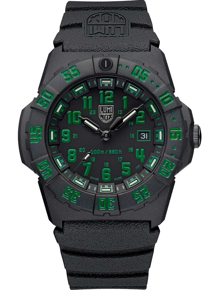 RELÓGIO LUMINOX NAVY SEAL 3567 *45MM *Swiss Made