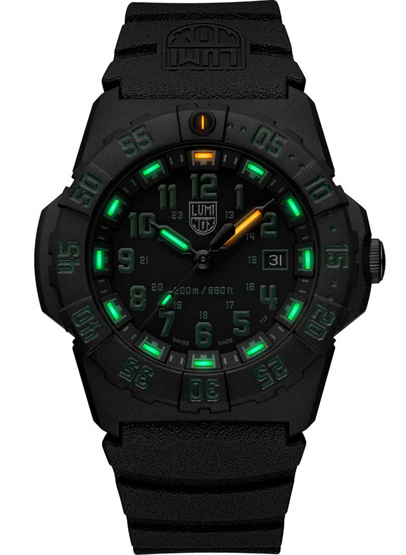 RELÓGIO LUMINOX NAVY SEAL 3567 *45MM *Swiss Made