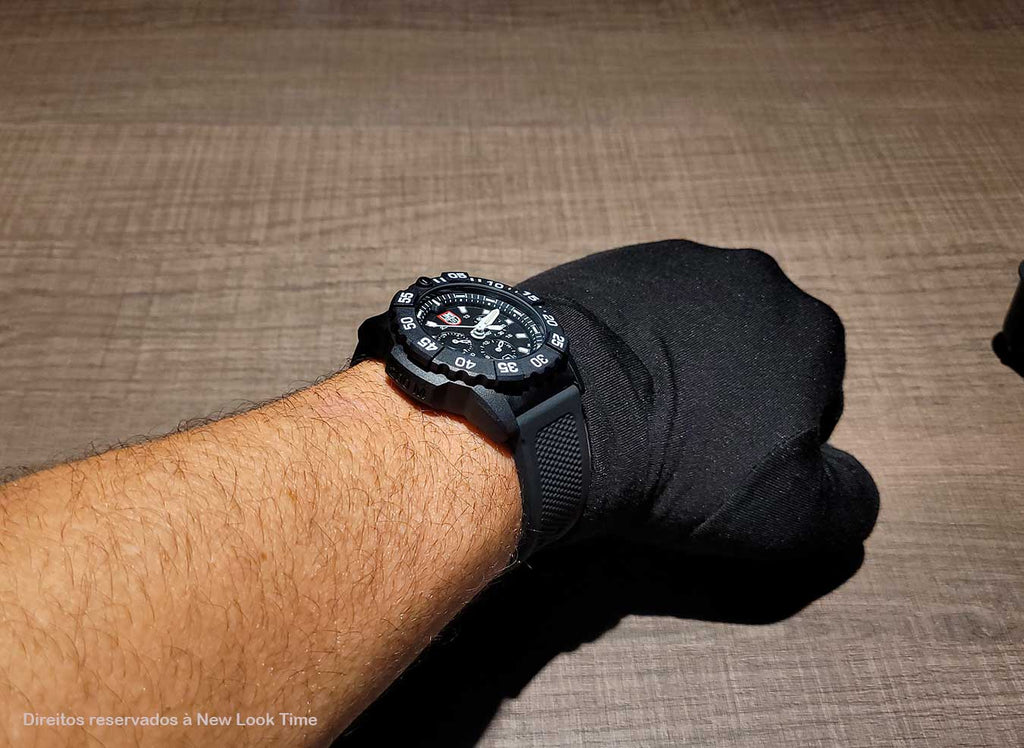 RELÓGIO LUMINOX NAVY SEAL CHRONOGRAPH 3581 *45mm *Swiss Made