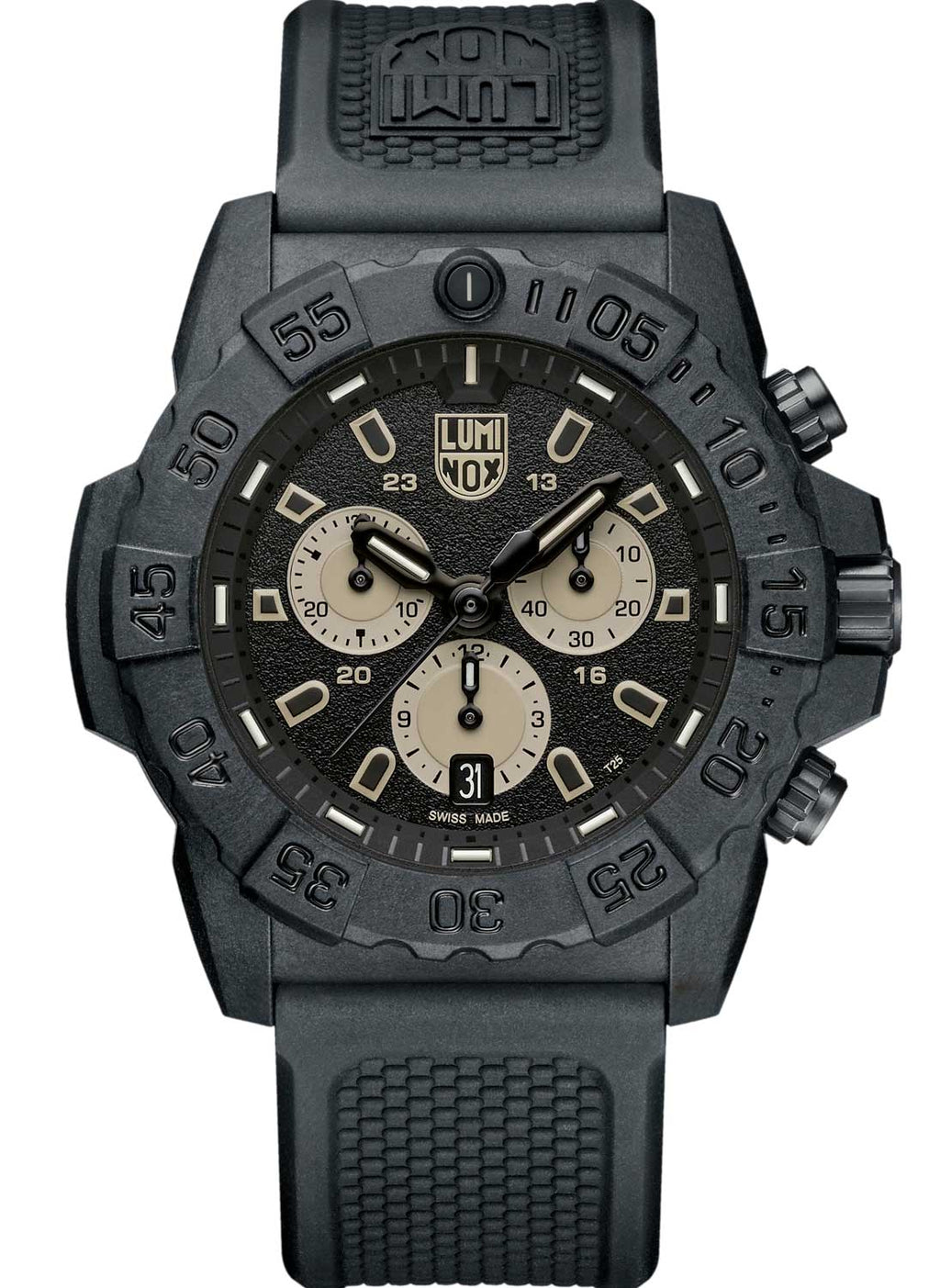 RELÓGIO LUMINOX NAVY SEAL CHRONOGRAPH XS.3587 *45mm *Swiss Made