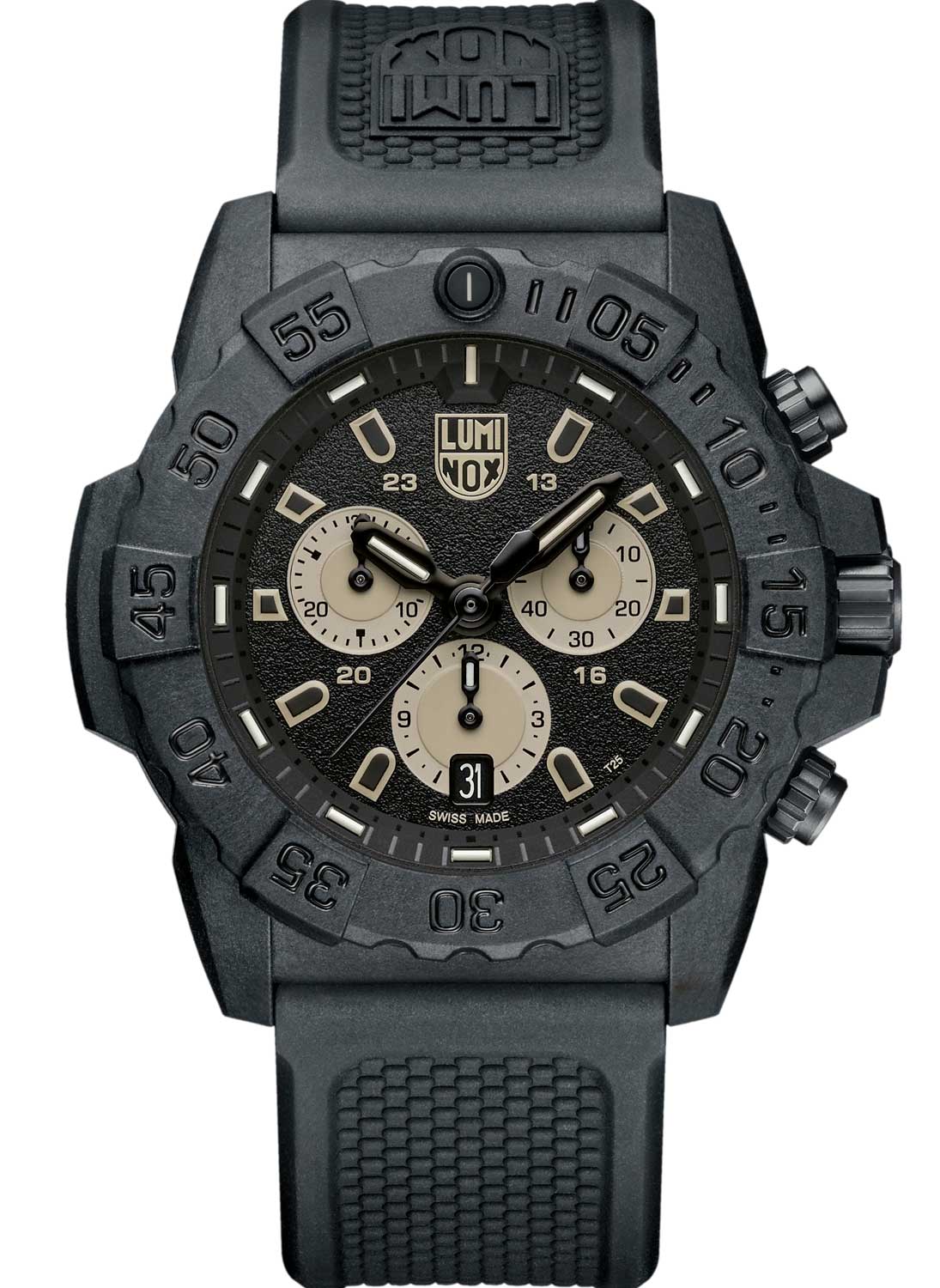 RELÓGIO LUMINOX NAVY SEAL CHRONOGRAPH XS.3587 *45mm *Swiss Made