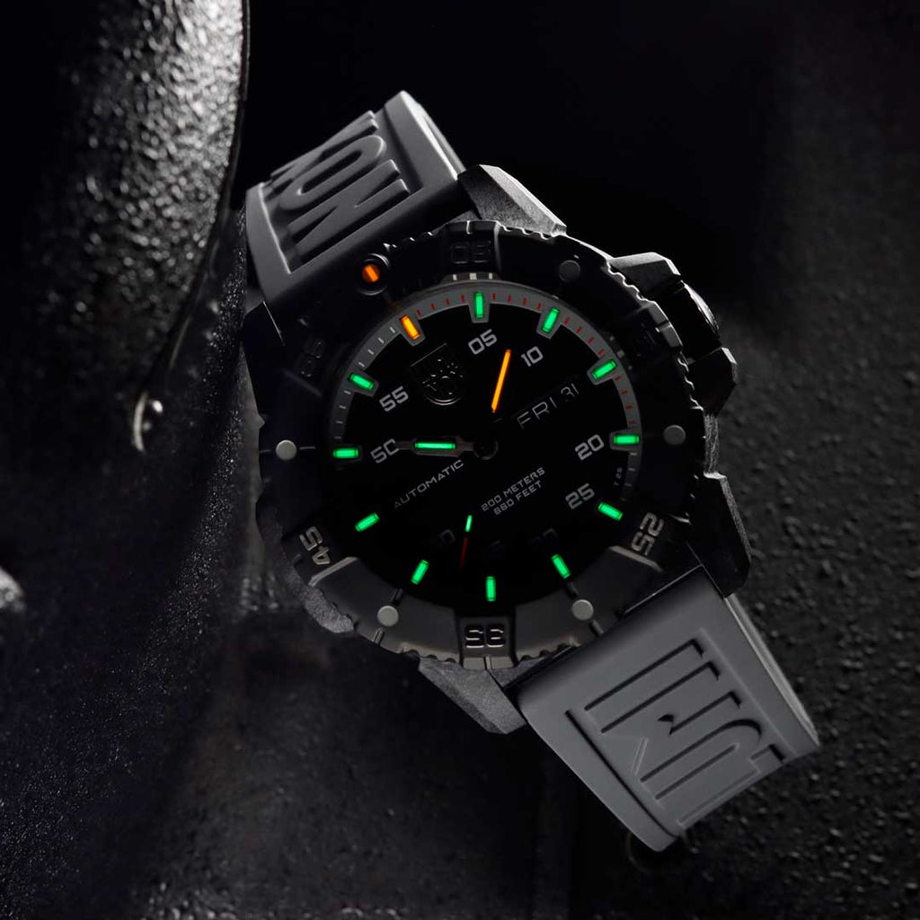 RELÓGIO LUMINOX AUTOMÁTICO MASTER CARBON SEAL 3862 *Safira *45 MM *Swiss Made
