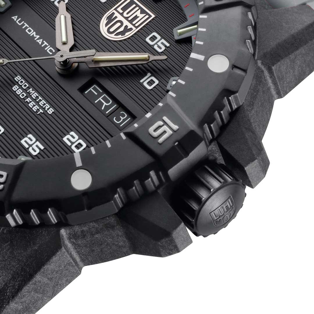 RELÓGIO LUMINOX AUTOMÁTICO MASTER CARBON SEAL 3862 *Safira *45 MM *Swiss Made