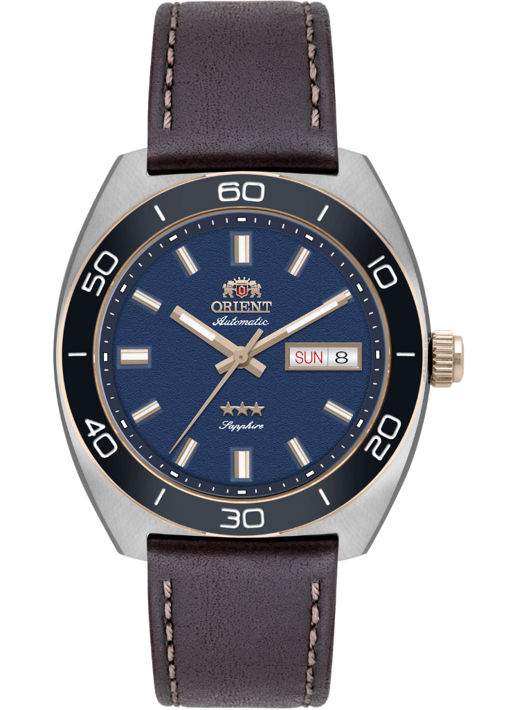 Relógio ORIENT Automático 3 Estrelas Elegance YN6MC019 D1NX