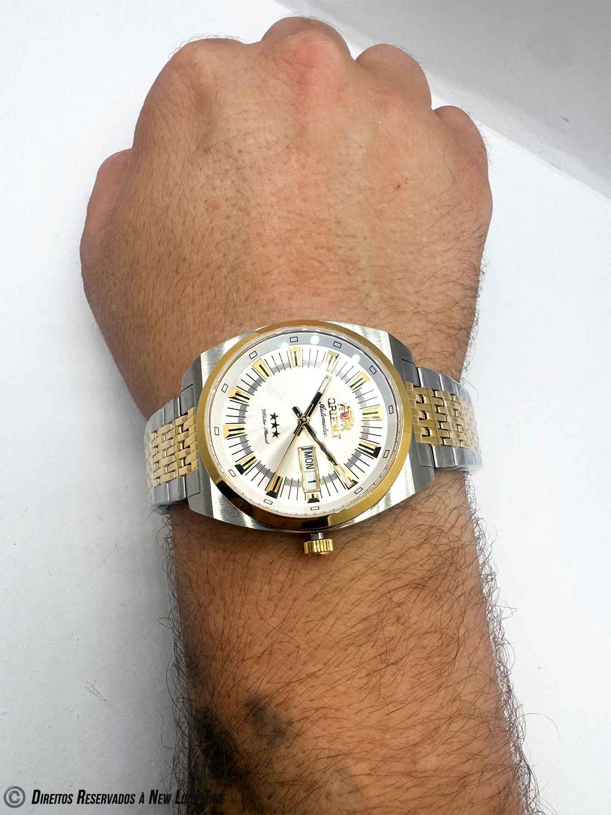 Relógio ORIENT Automático 3 Estrelas Heritage YN6MM018 S1SK