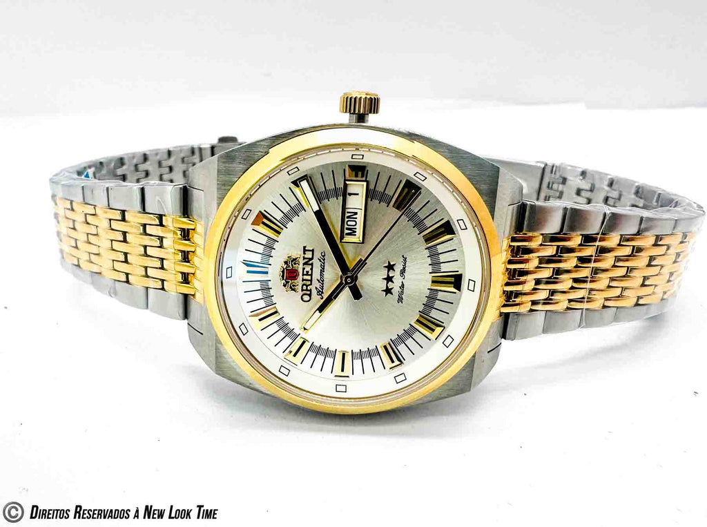 Relógio ORIENT Automático 3 Estrelas Heritage YN6MM018 S1SK
