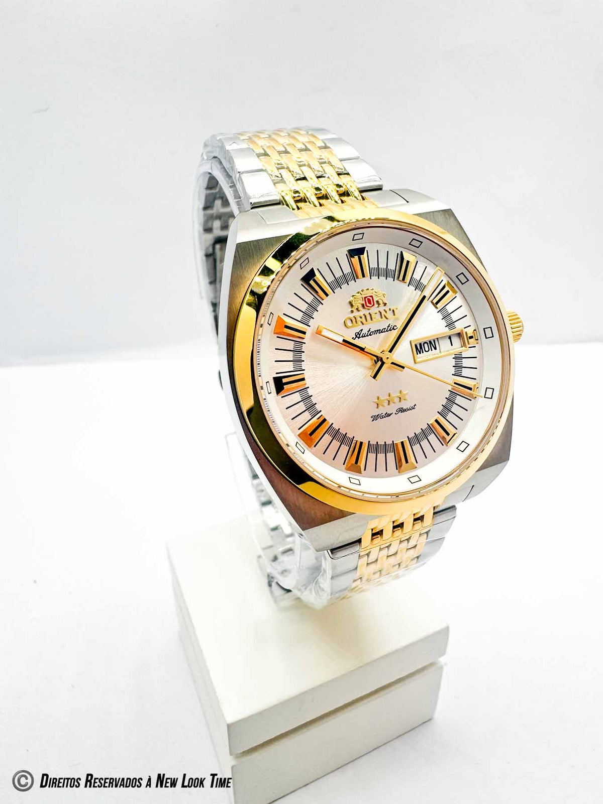 Relógio ORIENT Automático 3 Estrelas Heritage YN6MM018 S1SK