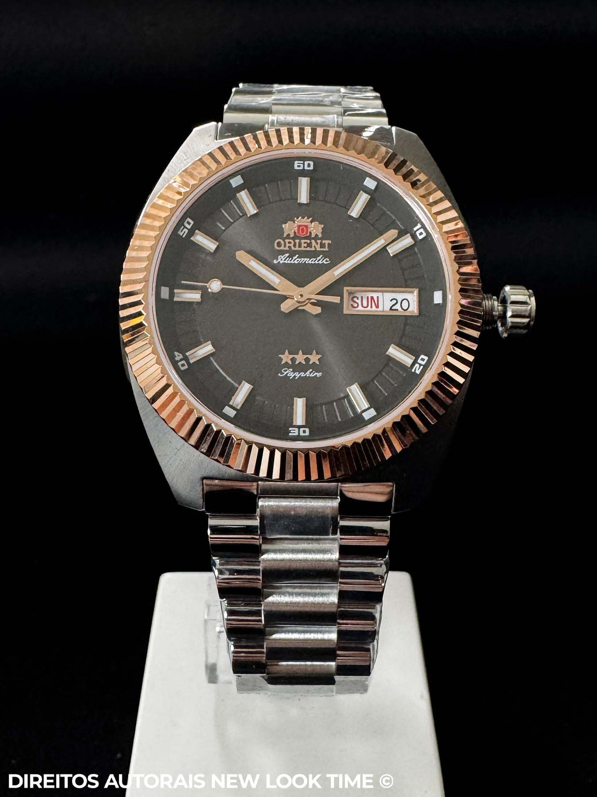 Relógio ORIENT Automático 3 Estrelas Heritage YN6MM026