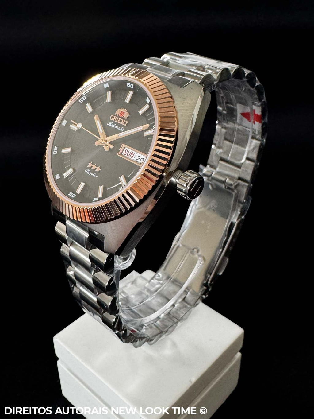 Relógio ORIENT Automático 3 Estrelas Heritage YN6MM026