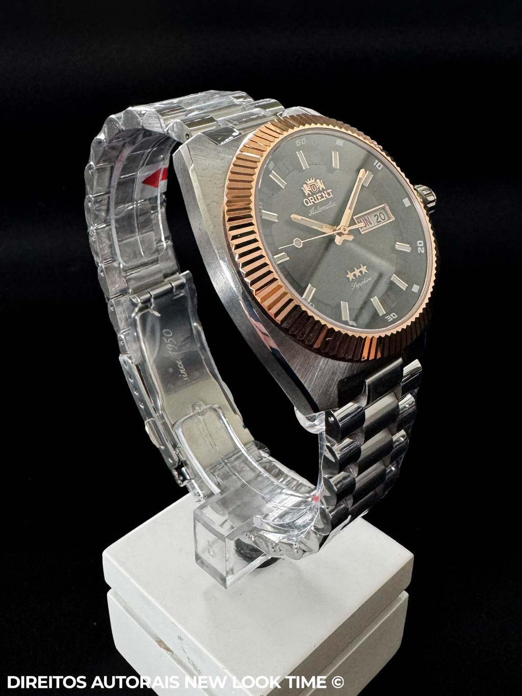 Relógio ORIENT Automático 3 Estrelas Heritage YN6MM026