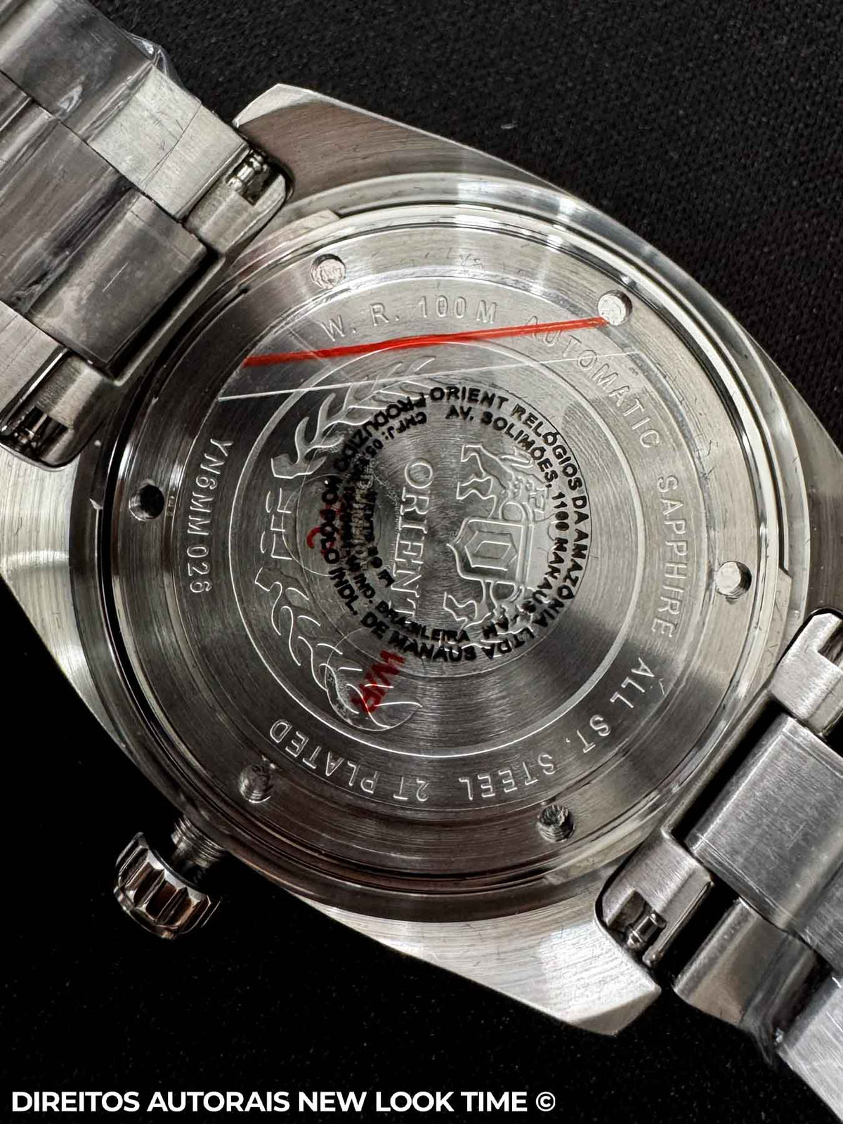 Relógio ORIENT Automático 3 Estrelas Heritage YN6MM026