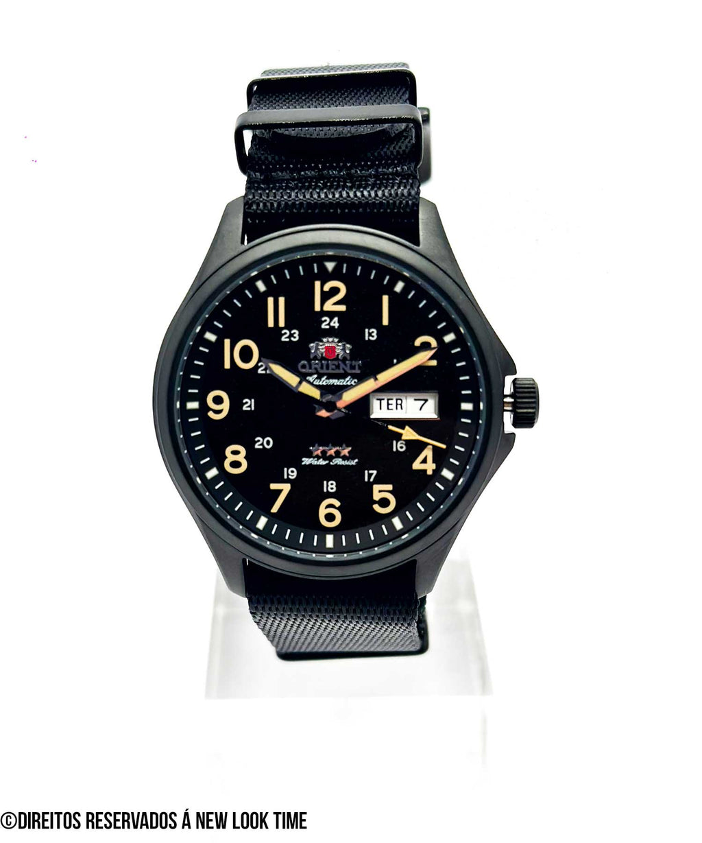 Relógio ORIENT Automático Sport Land YN6PN007 P2PX *SAFIRA