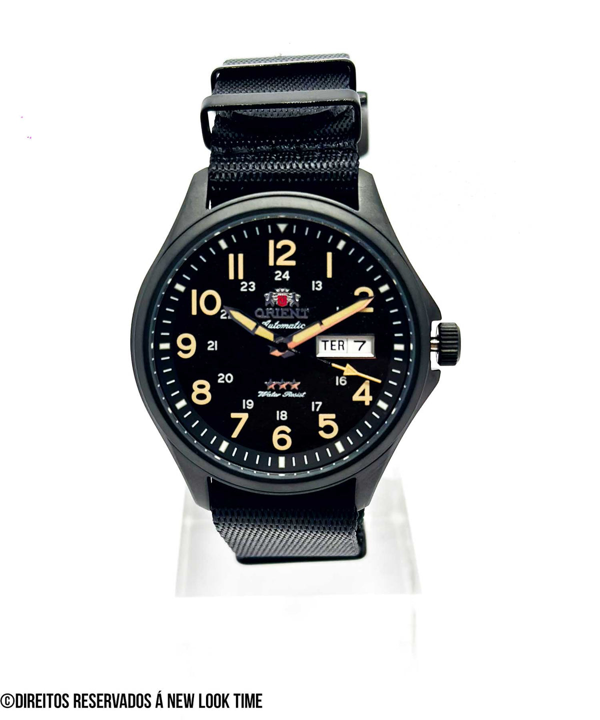 Relógio ORIENT Automático Sport Land YN6PN007 P2PX *SAFIRA