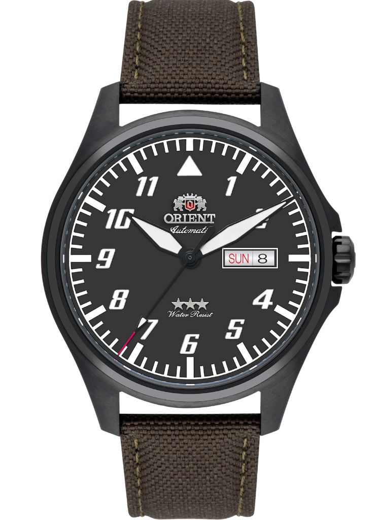 Relógio ORIENT Automático Sport Air Pilot YN6PN010 P2EX