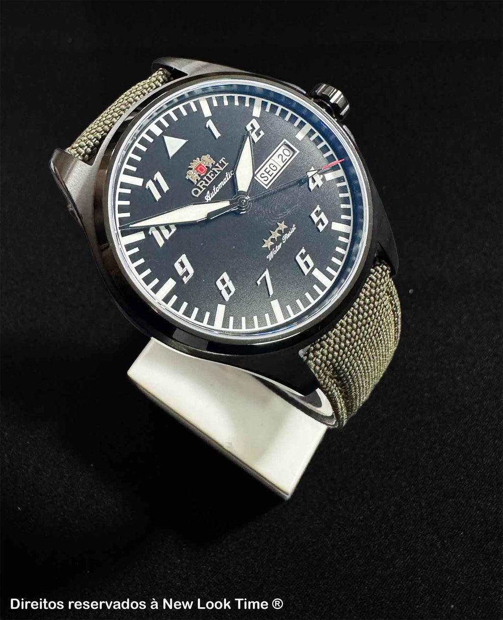 Relógio ORIENT Automático Sport Air Pilot YN6PN010 P2EX
