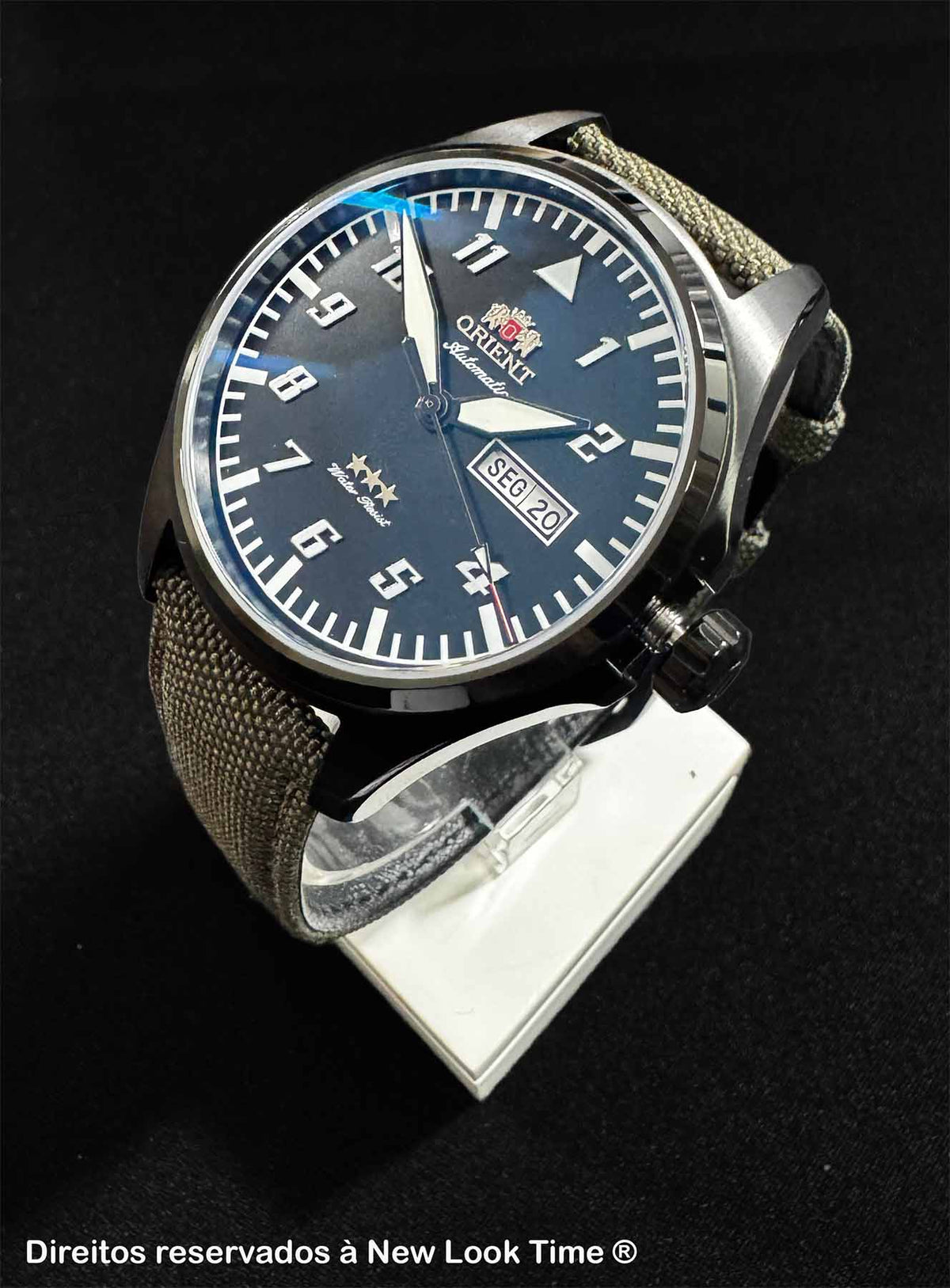 Relógio ORIENT Automático Sport Air Pilot YN6PN010 P2EX