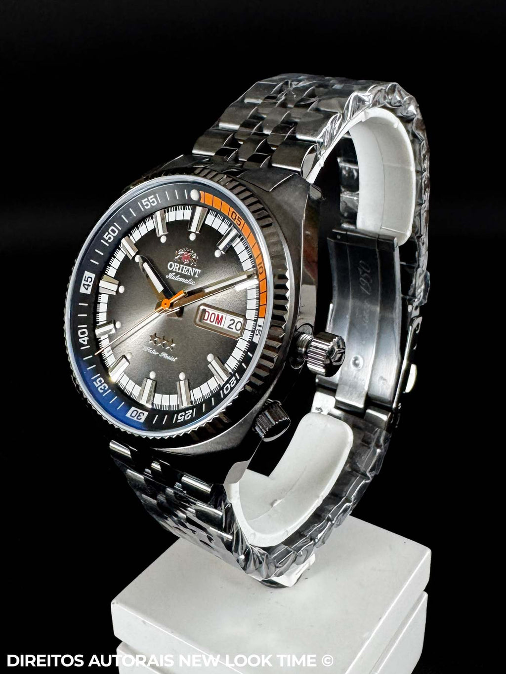 Relógio ORIENT Automático Heritage King Diver YN6PP028 *Maracanã
