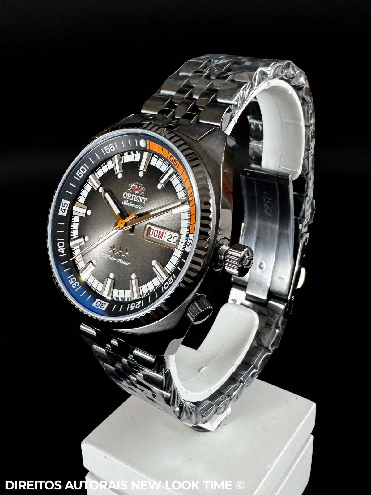 Relógio ORIENT Automático Heritage King Diver YN6PP028 *Maracanã