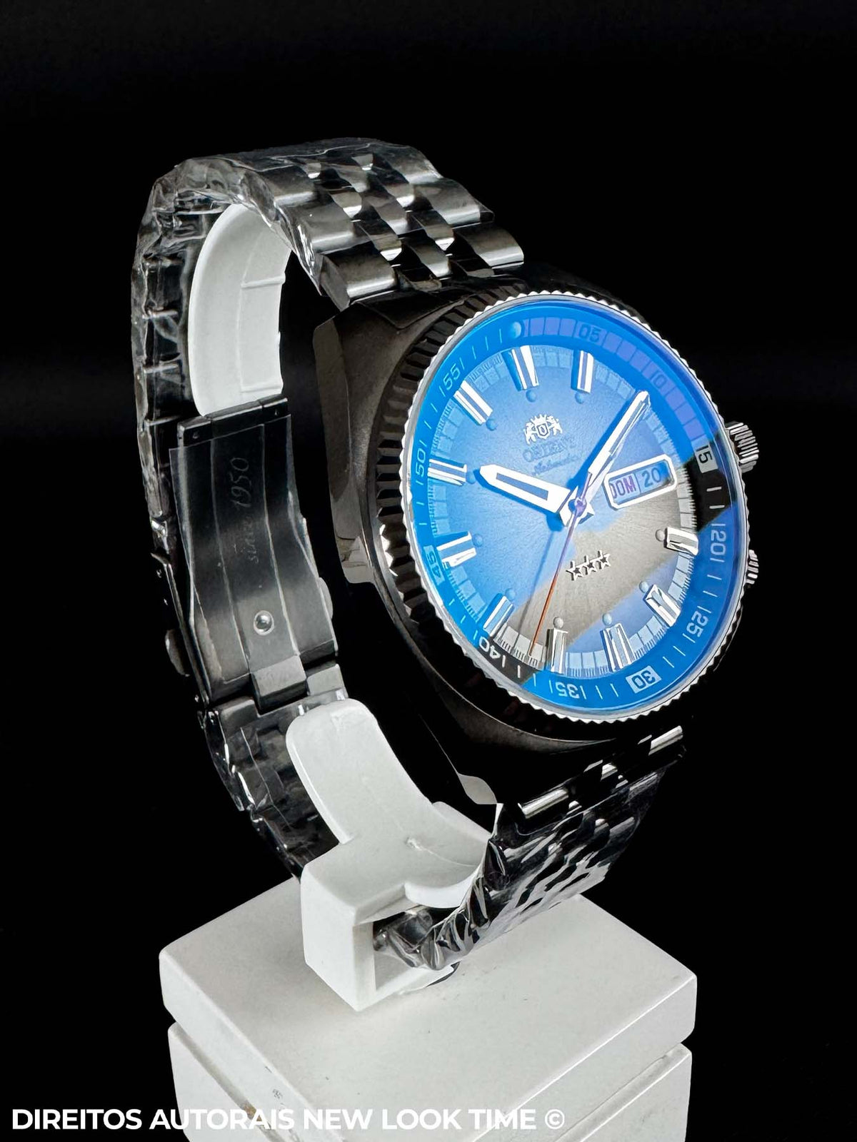 Relógio ORIENT Automático Heritage King Diver YN6PP028 *Maracanã