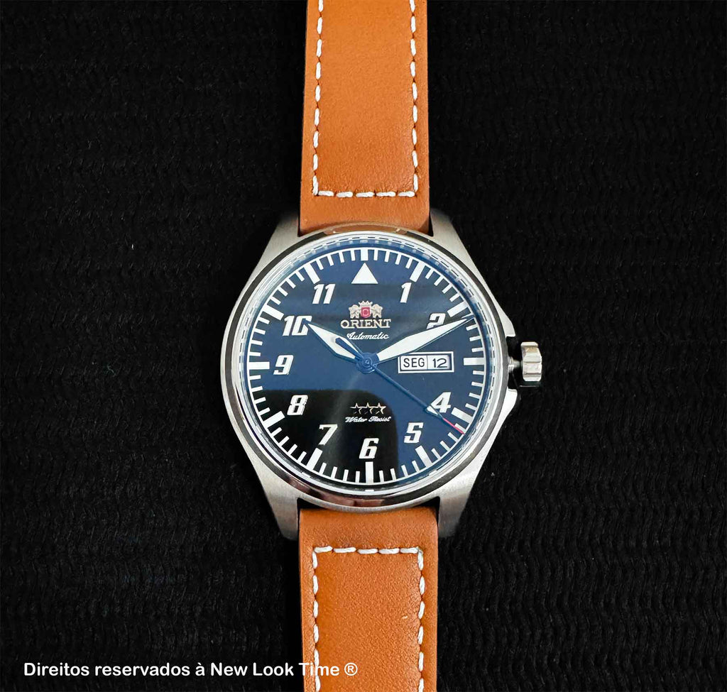Relógio ORIENT Sport Air Pilot Automatico 3 Estrelas YN6SC010