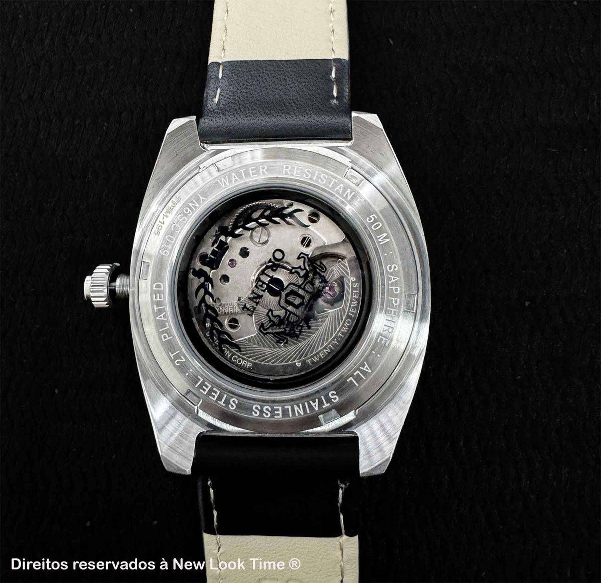 Relógio ORIENT Automático 3 Estrelas Elegance YN6SC019 A1PX