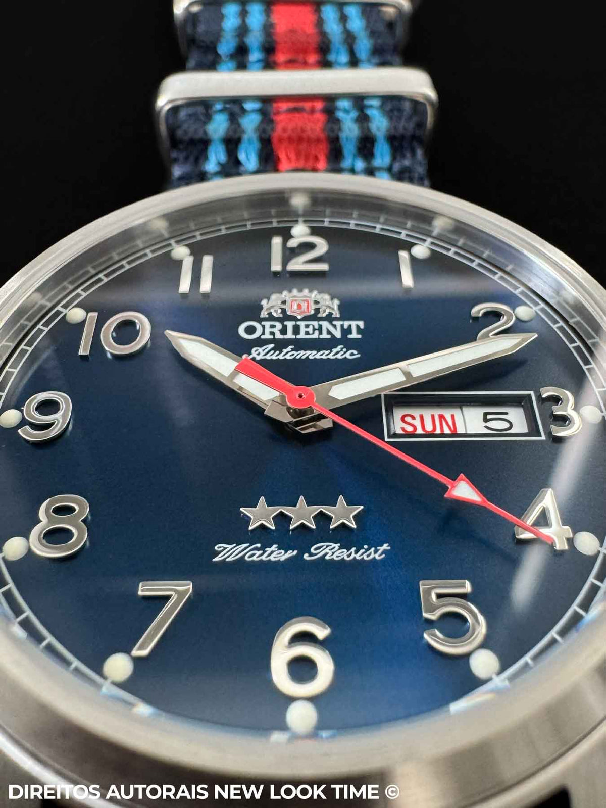 Relógio ORIENT Automático Sport Land YN6SN009 *Porsche Martini Ed. Ltda