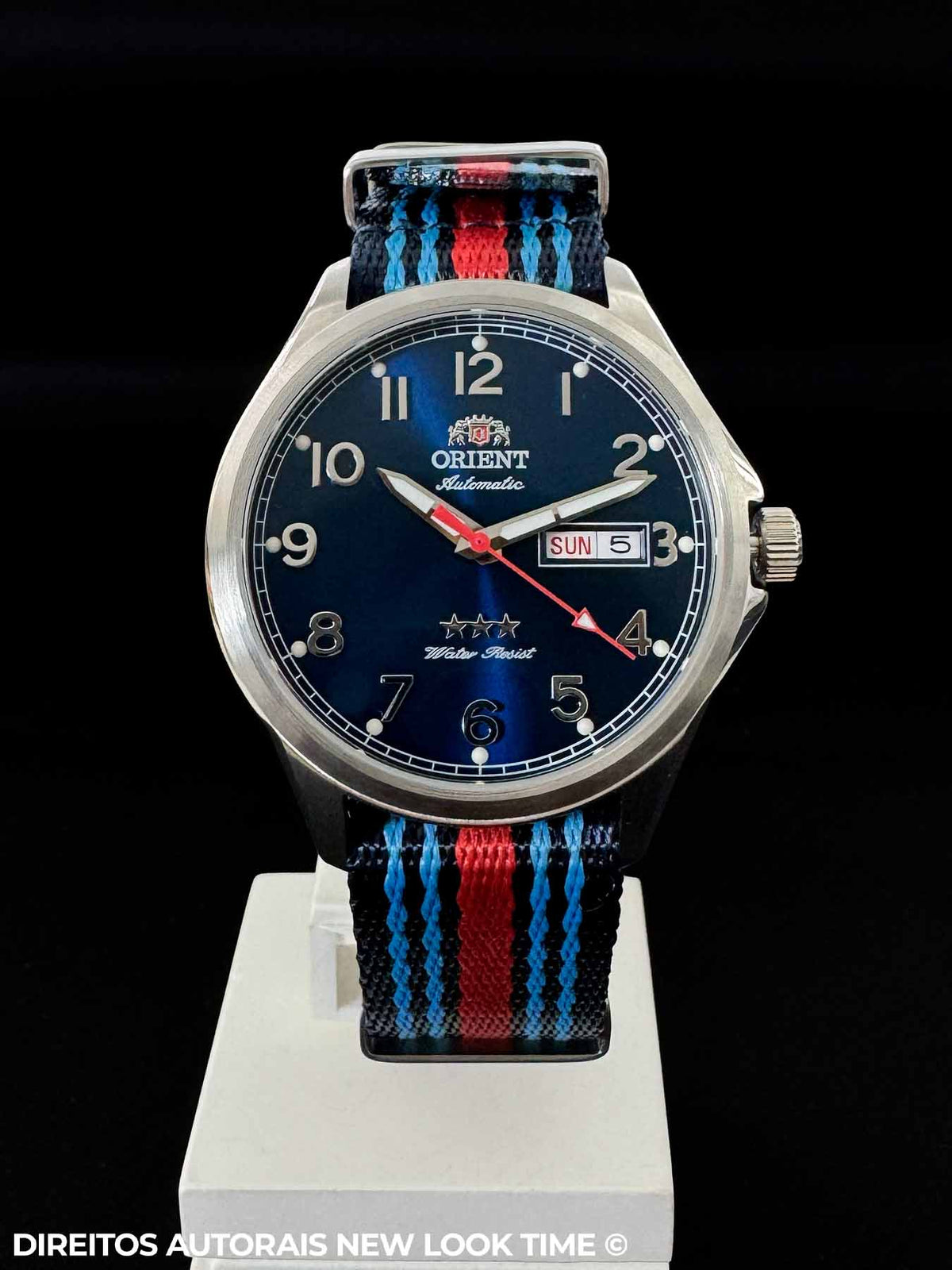 Relógio ORIENT Automático Sport Land YN6SN009 *Porsche Martini Ed. Ltda