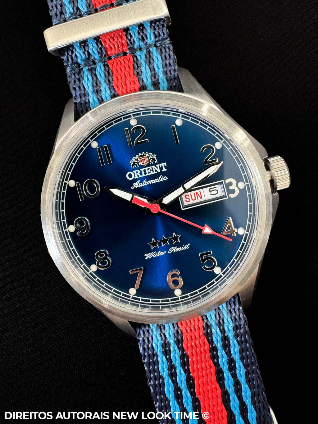Relógio ORIENT Automático Sport Land YN6SN009 *Porsche Martini Ed. Ltda