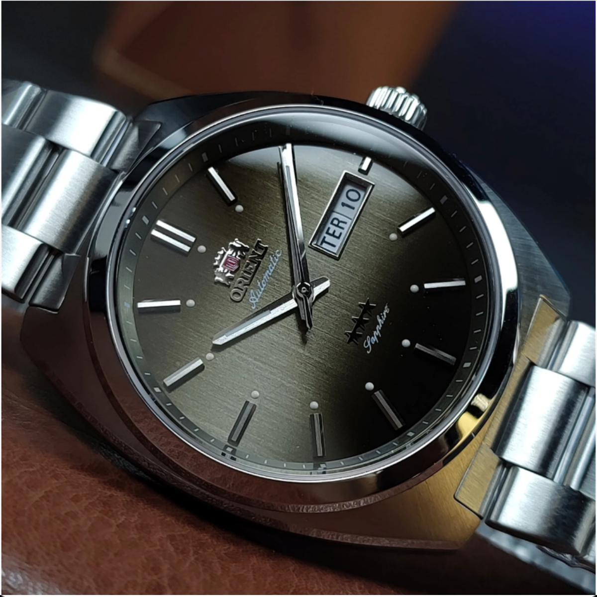 Relógio ORIENT Automático 3 Estrelas Heritage YN6SS001