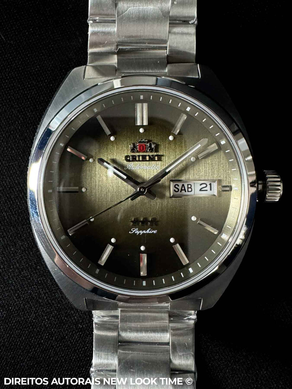 Relógio ORIENT Automático 3 Estrelas Heritage YN6SS001