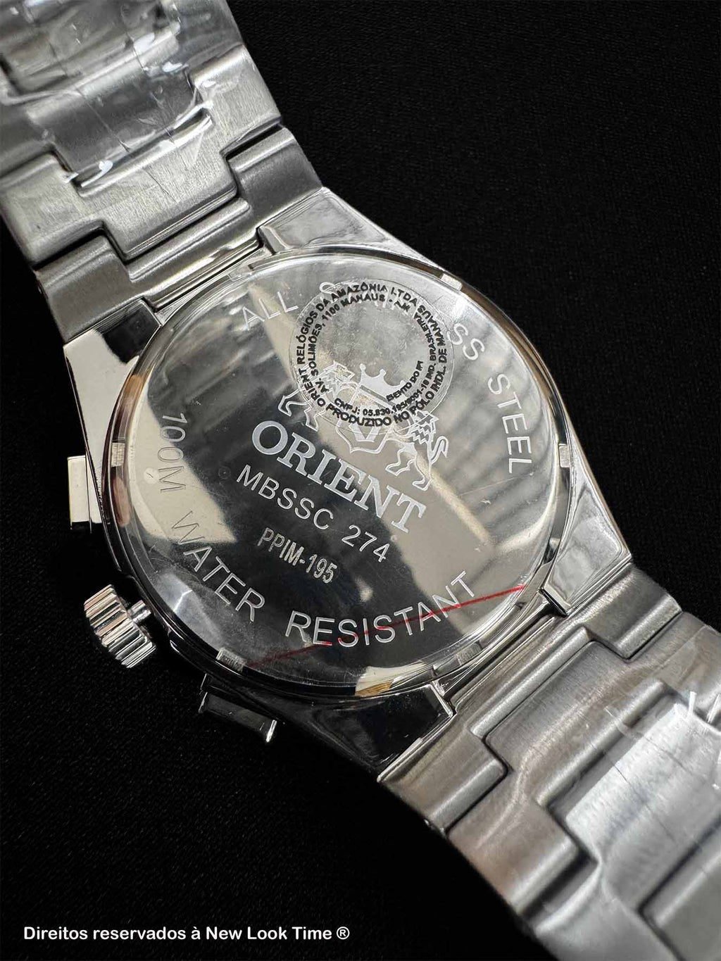 Relógio ORIENT Automático 3 Estrelas Heritage YN6SS002