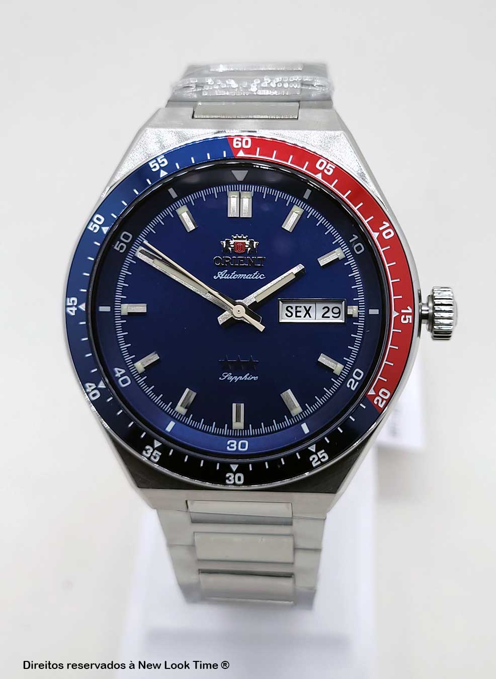 Relógio ORIENT Automático 3 Estrelas Heritage YN6SS003 D1SX