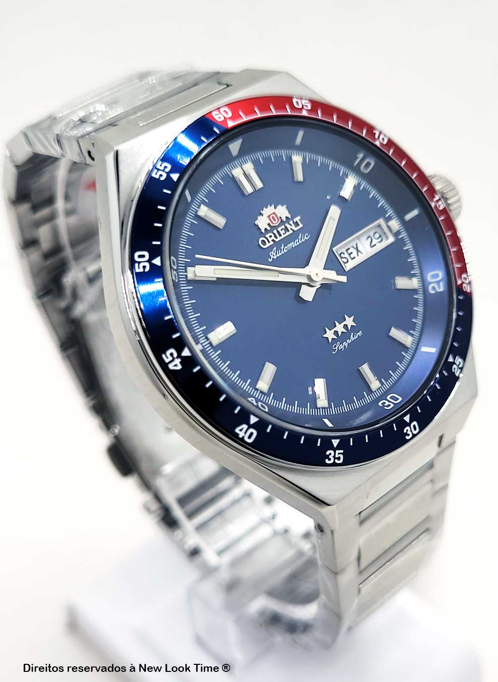 Relógio ORIENT Automático 3 Estrelas Heritage YN6SS003 D1SX