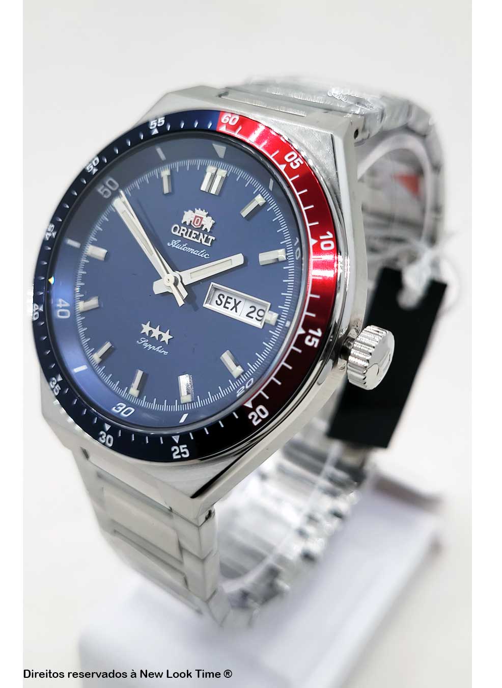Relógio ORIENT Automático 3 Estrelas Heritage YN6SS003 D1SX