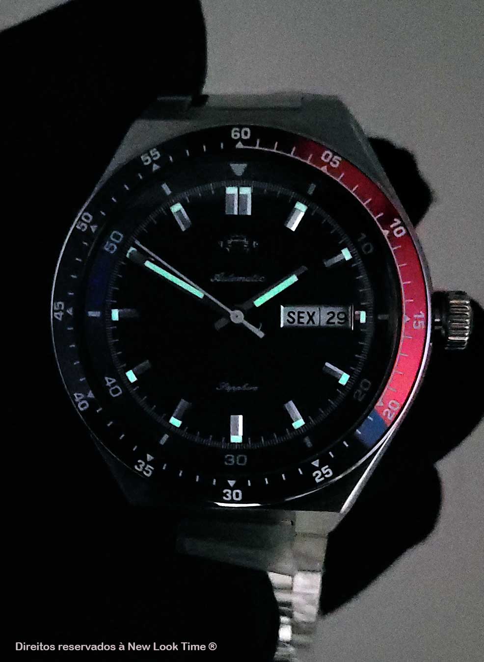 Relógio ORIENT Automático 3 Estrelas Heritage YN6SS003 D1SX