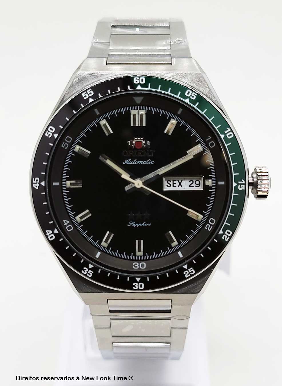 Relógio ORIENT Automático 3 Estrelas Heritage YN6SS003 PESX